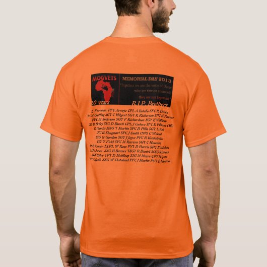 T-shirt (Achterkant)