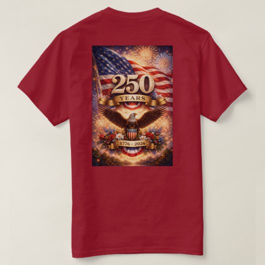 T-shirt (Design achterkant)