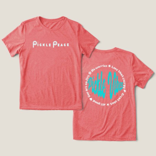 T-shirt (Ontwerp Voorkant & Achterkant)