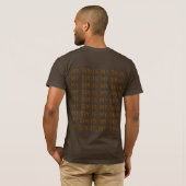 T-shirt (Achterkant volledig)