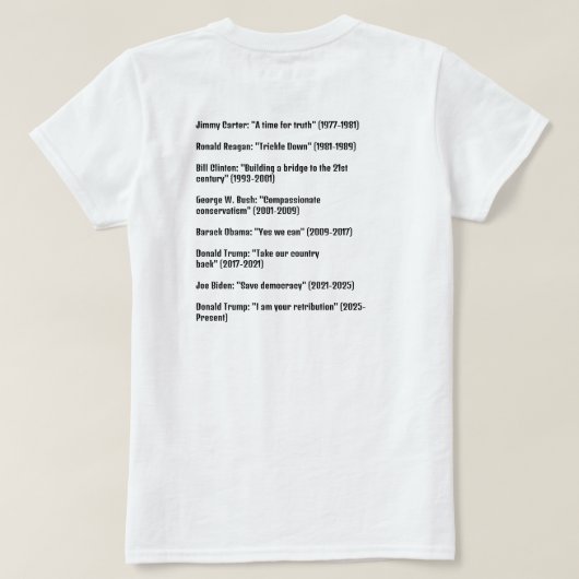 T-shirt (Design achterkant)