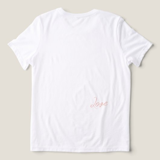 T-shirt (Design achterkant)