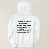 T-shirt (Design achterkant)