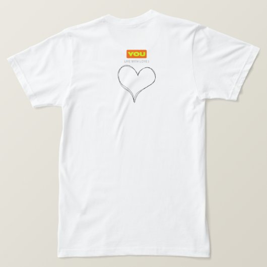 T-shirt (Design achterkant)