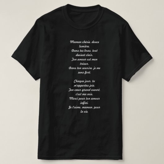 T-shirt (Design voorkant)