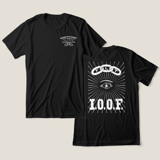 T-Shirt (Ontwerp Voorkant & Achterkant)