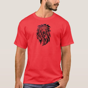 T-shirt 007 - Leeuw - Rood