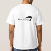 T-shirt 03 van het dagblad van Hiker (Achterkant)