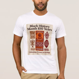 T-shirt 100-jarig jubileum Black History Month