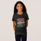 T-shirt 100ste dag van school (Voorkant volledig)