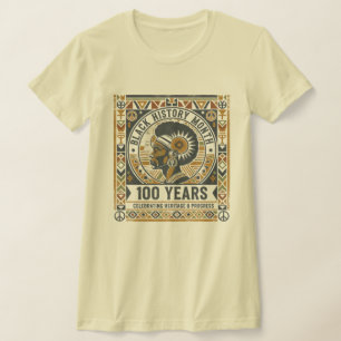 T-shirt 100ste verjaardag van de Maand van de Zwar
