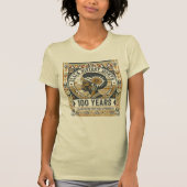 T-shirt 100ste verjaardag van de Maand van de Zwar (Voorkant)