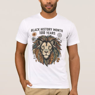 T-shirt 100ste verjaardag van de Maand van de Zwar