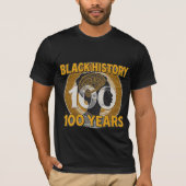 T-shirt 100ste verjaardag van de Maand van de Zwar (Voorkant)