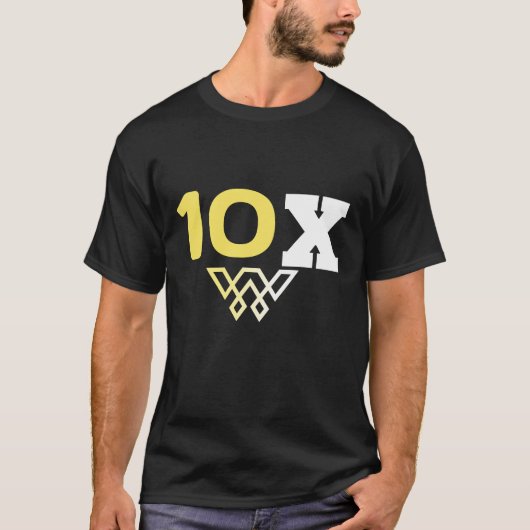 T-shirt 10X (Voorkant)