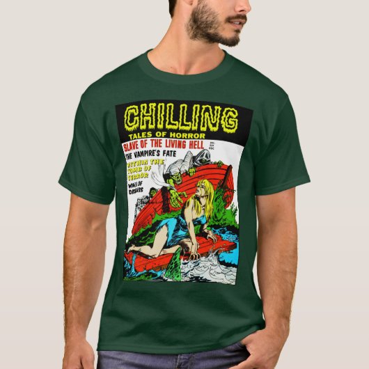 T-shirt '1950's Chilling: Tales of Horror' (Voorkant)