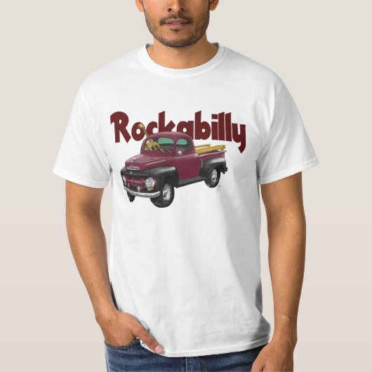  T-shirt 1951 Rockabilly (Voorkant)