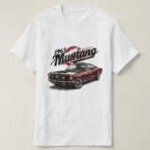 T-shirt 1965 mustang (Design voorkant)