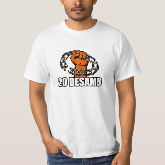 T-shirt 20 desamb (Voorkant)