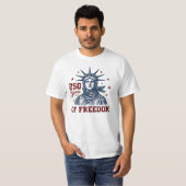 T-shirt 250 Jaar Vrijheid (Voorkant volledig)