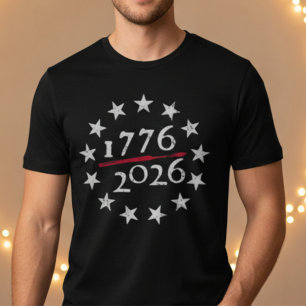T-shirt 250-jarig jubileum Amerika 1776-2026