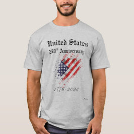 T-shirt 250ste verjaardag