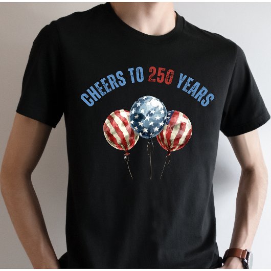 T-shirt 250ste verjaardag