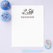 T-SHIRT 25th Class Reunion Flyer (Enkel)