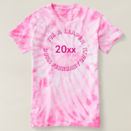 T-shirt - 29 februari voor Vrouw