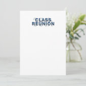 T-SHIRT 35e klas reünie Kaart (Staand voorkant)