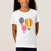 T-shirt - 3 Heet Luchtballonnen (Voorkant)