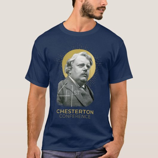 T-shirt 41e Chesterton-conferentie (Voorkant)