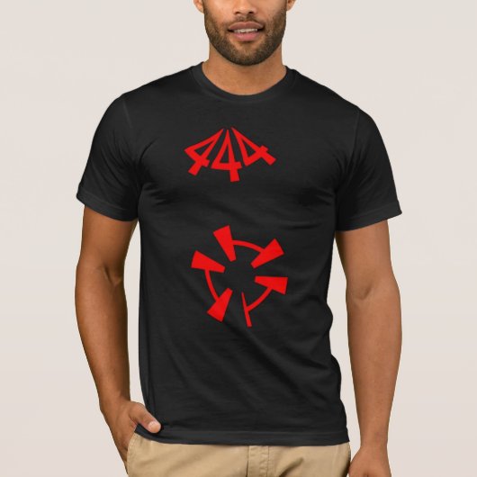 T-shirt 444 (Voorkant)
