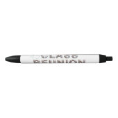 T-SHIRT 45e klas reünie Zwarte Inkt Pen (Voorkant)