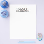 T-SHIRT 45e klas reunion Flyer (Enkel)