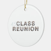 T-SHIRT 45e klas reunion Keramisch Ornament (Links)