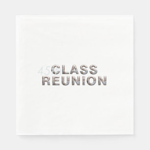 T-SHIRT 45e klas reunion Servet