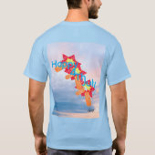 T-shirt ; 4 JULI (Achterkant)