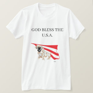 T-shirt : 4 JULI GOD ZEGENE DE VS.