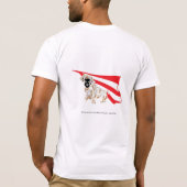 T-shirt : 4 JULI GOD ZEGENE DE VS. (Achterkant)