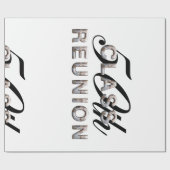 T-SHIRT 50e klas reünie Cadeaupapier (Vlak)