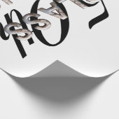 T-SHIRT 50e klas reünie Cadeaupapier (Hoek)