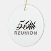 T-SHIRT 50e klas reünie Keramisch Ornament (Links)