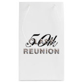 T-SHIRT 50e klas reünie Klein Cadeauzakje (Achterkant)