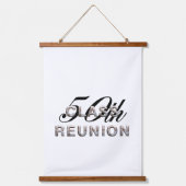 T-SHIRT 50e klas Reunion Hanging Tapestry Hangend Wandkleed (Voorkant)