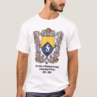 T-shirt 50e verjaardag van Shire of Mnt Freehold