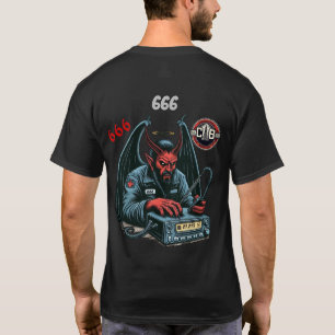 T-shirt 666 kunstwerk