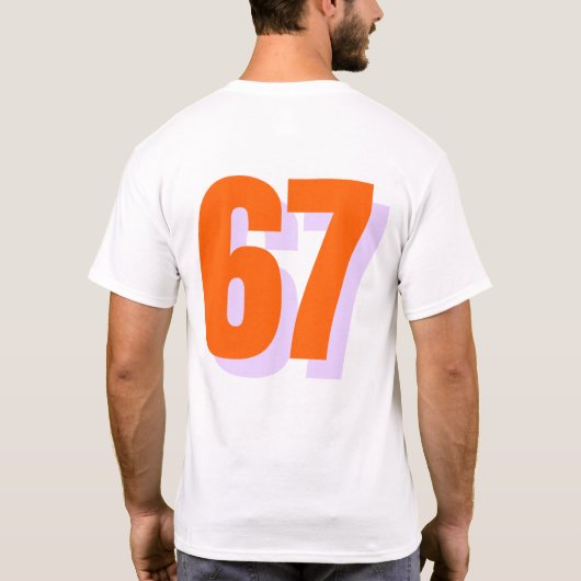 T-shirt 67 (Achterkant)