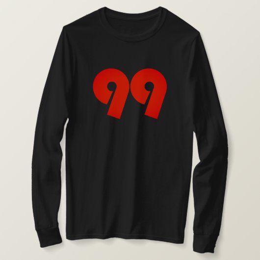 T-shirt - 99 (Design voorkant)