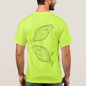 T-shirt: A Vissen We Go T-shirt (Achterkant)